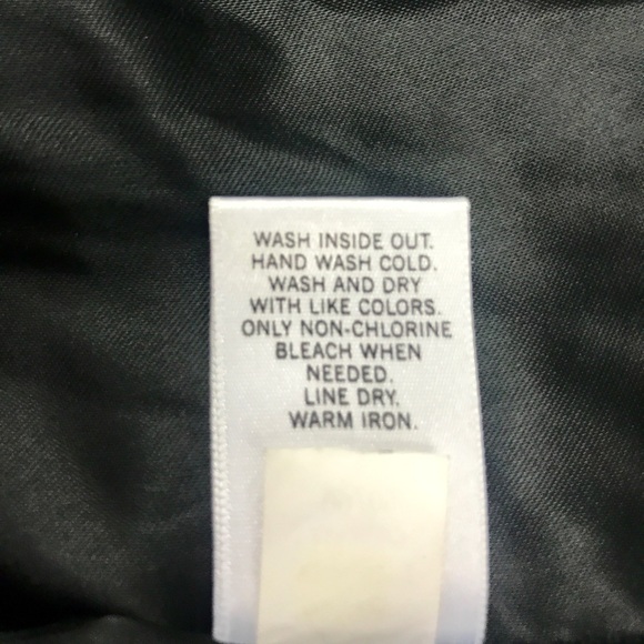 Banana Republic Black and Navy Skirt Size 0P - Picture 6 of 6